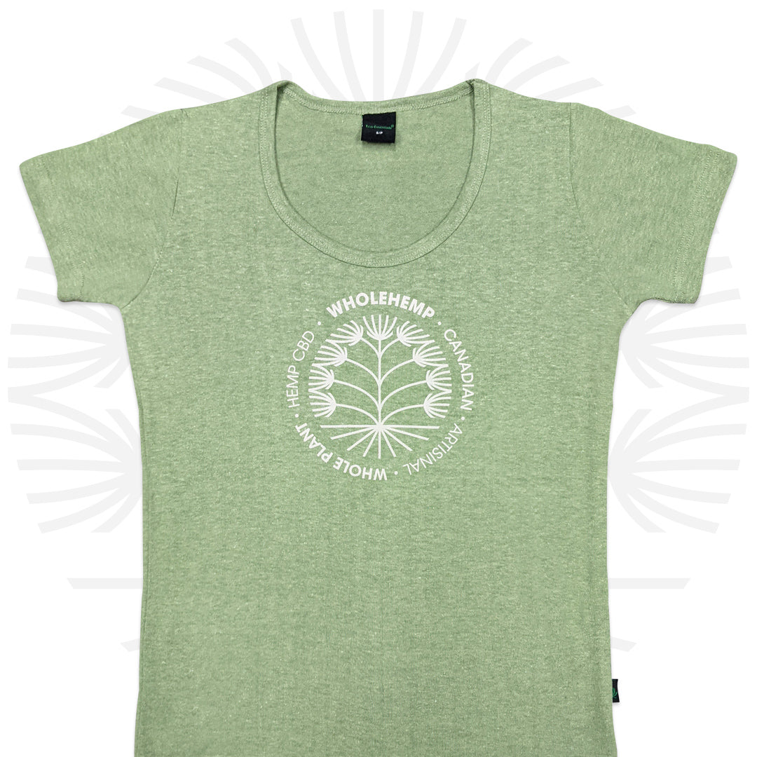WholeHemp Women's T-Shirt (Celery)
