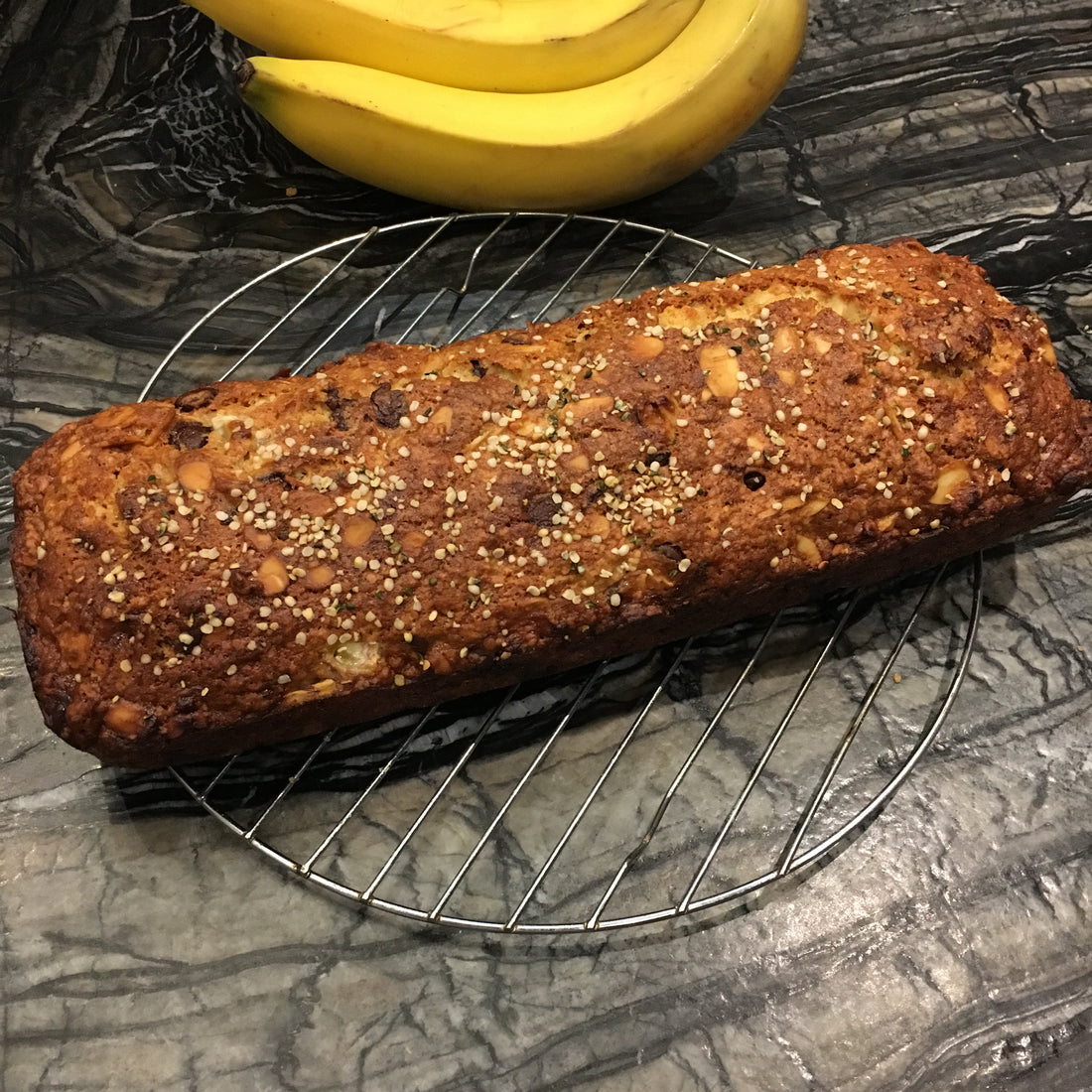 Banana Bread with Hemp Hearts