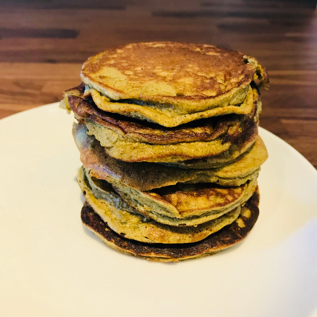 Plantain Pancake with Hemp Protein Powder