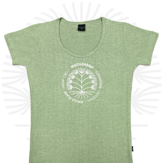 WholeHemp Women's T-Shirt (Celery)